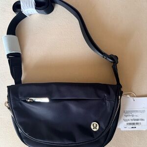 lululemon athletica Midnight Black Crossbody Bag
